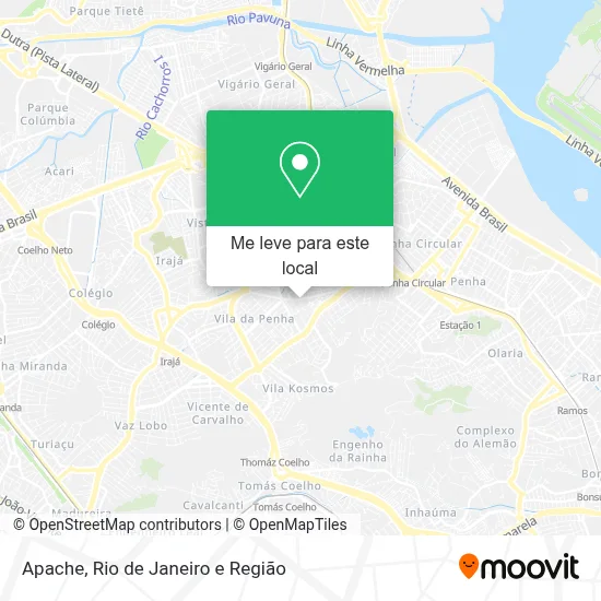 Apache mapa