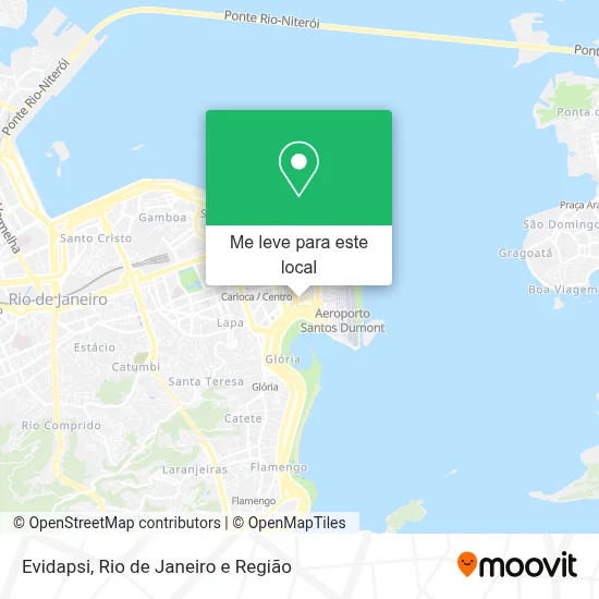 Evidapsi mapa