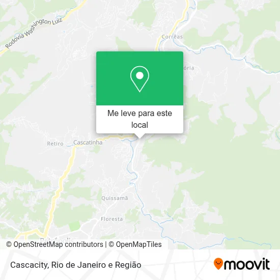 Cascacity mapa
