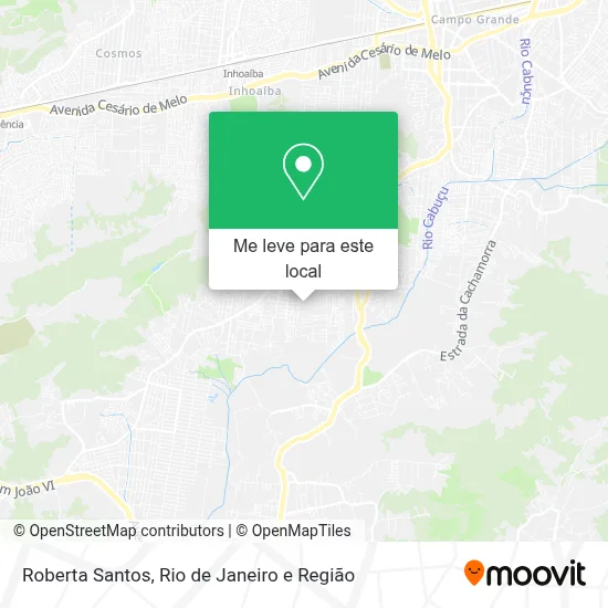 Roberta Santos mapa