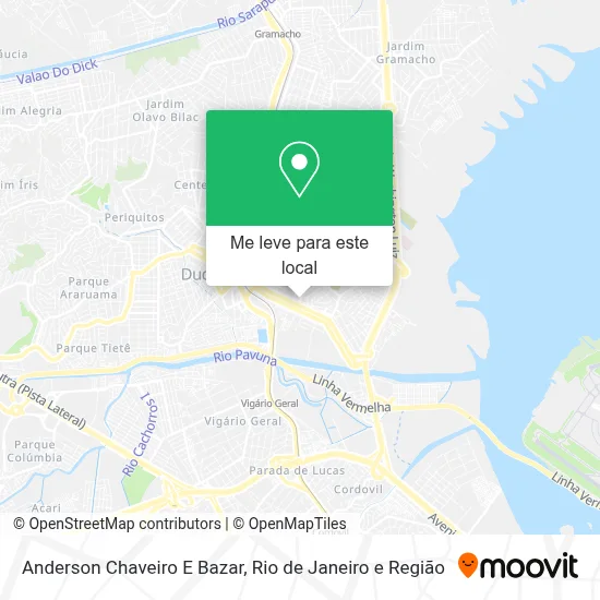 Anderson Chaveiro E Bazar mapa