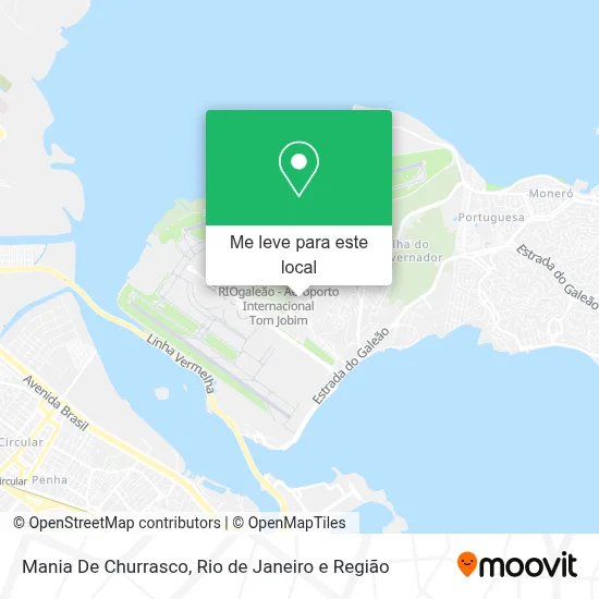 Mania De Churrasco mapa