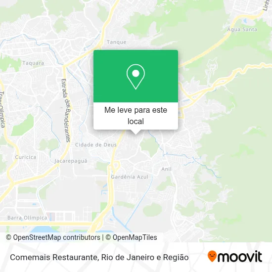 Comemais Restaurante mapa