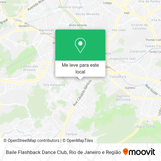 Baile Flashback Dance Club mapa