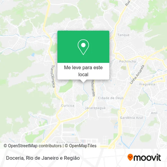 Doceria mapa