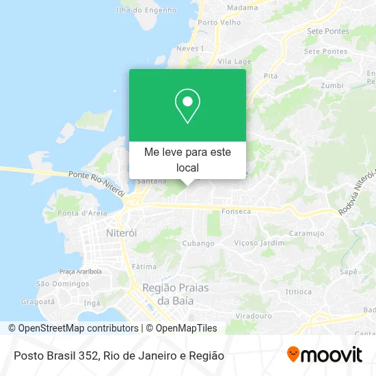 Posto Brasil 352 mapa