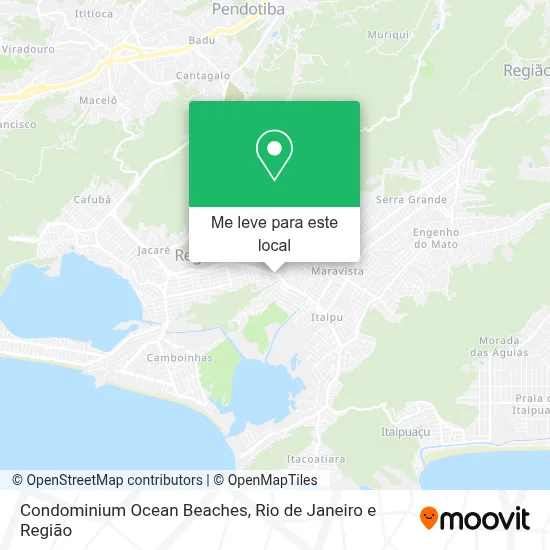 Condominium Ocean Beaches mapa