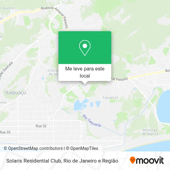 Solaris Residential Club mapa