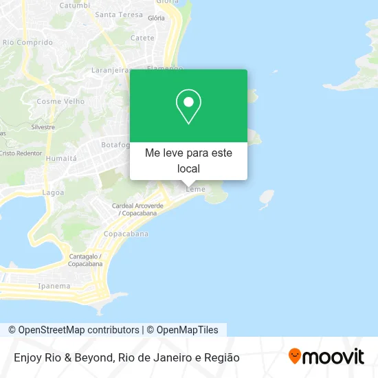 Enjoy Rio & Beyond mapa