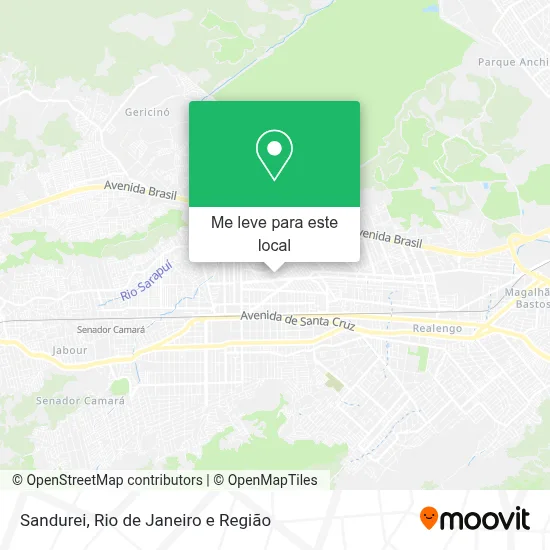 Sandurei mapa