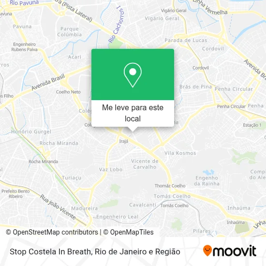 Stop Costela In Breath mapa