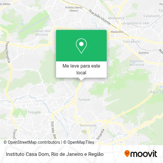 Instituto Casa Dom mapa