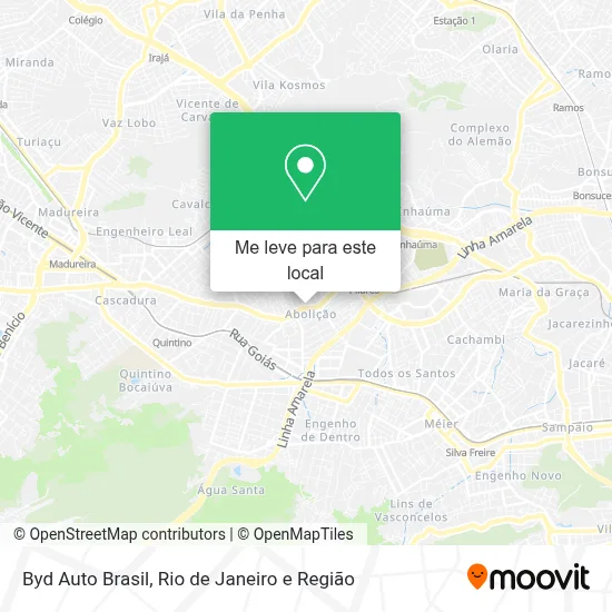 Byd Auto Brasil mapa