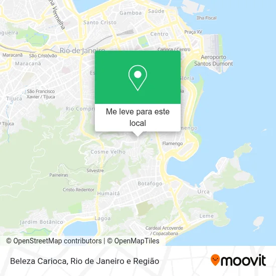 Beleza Carioca mapa