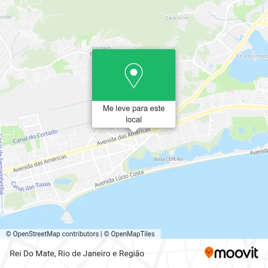 Rei Do Mate mapa