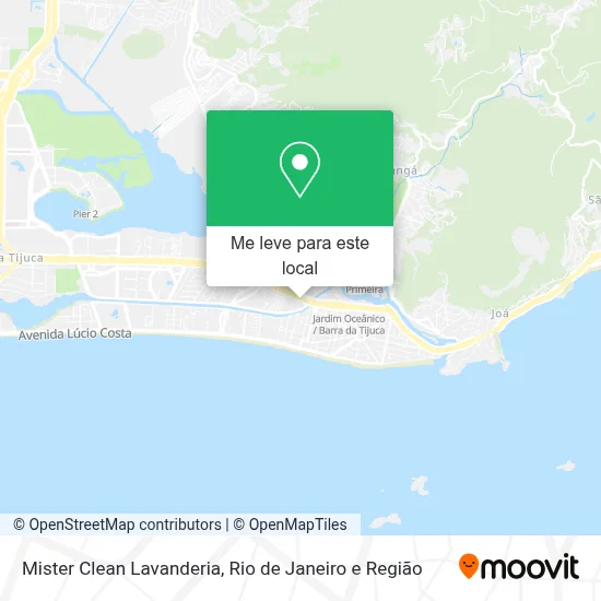 Mister Clean Lavanderia mapa