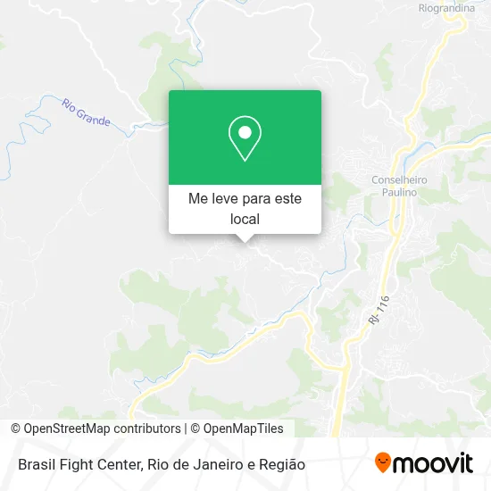 Brasil Fight Center mapa