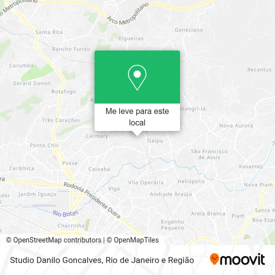 Studio Danilo Goncalves mapa