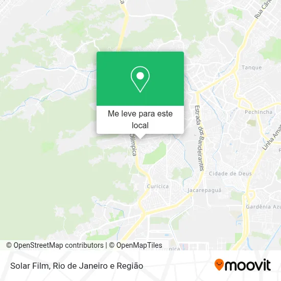 Solar Film mapa