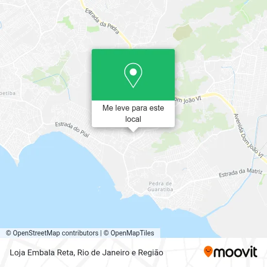Loja Embala Reta mapa