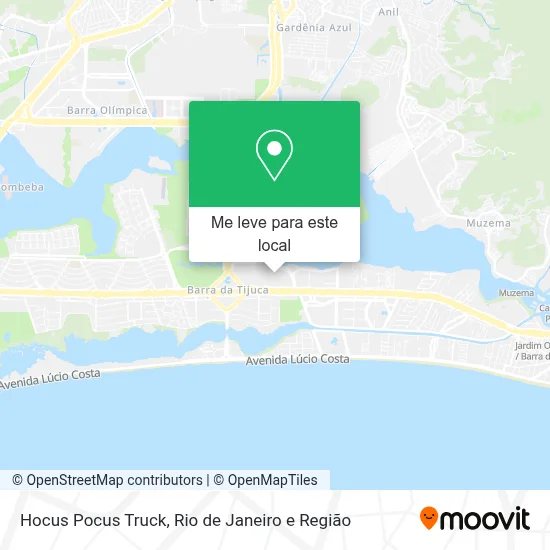Hocus Pocus Truck mapa