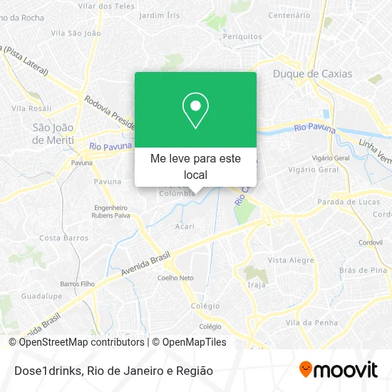 Dose1drinks mapa
