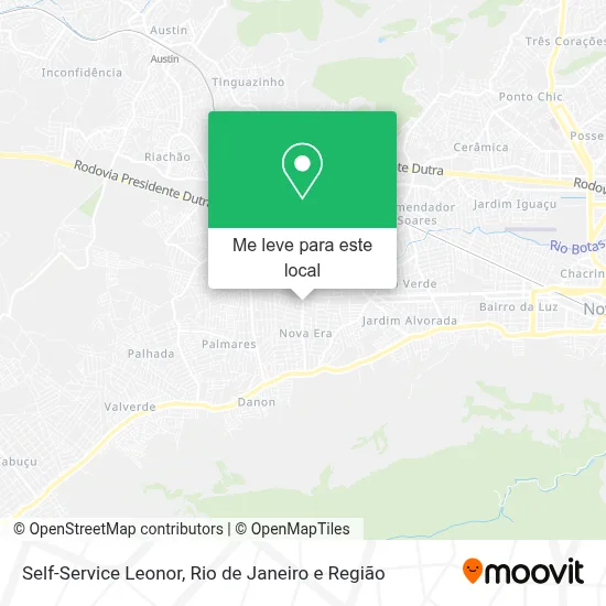 Self-Service Leonor mapa