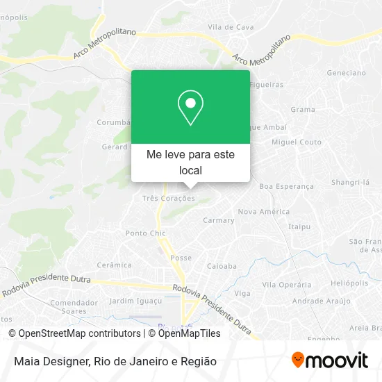 Maia Designer mapa