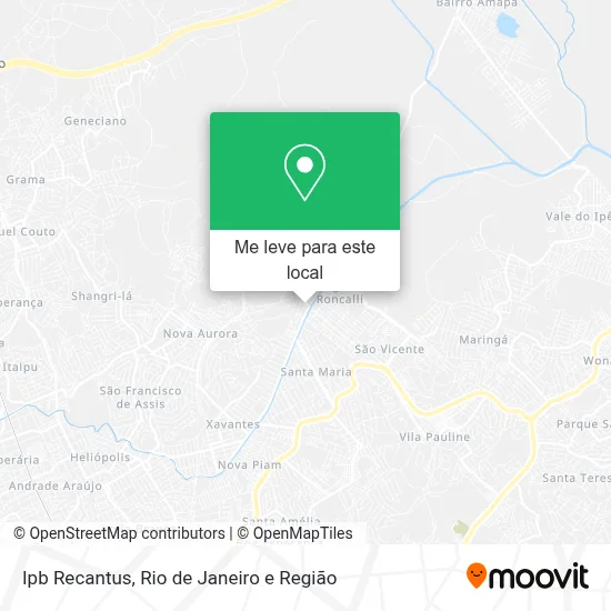 Ipb Recantus mapa