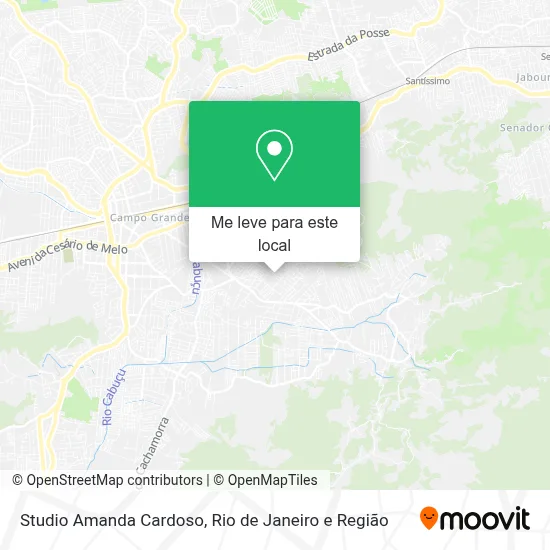 Studio Amanda Cardoso mapa