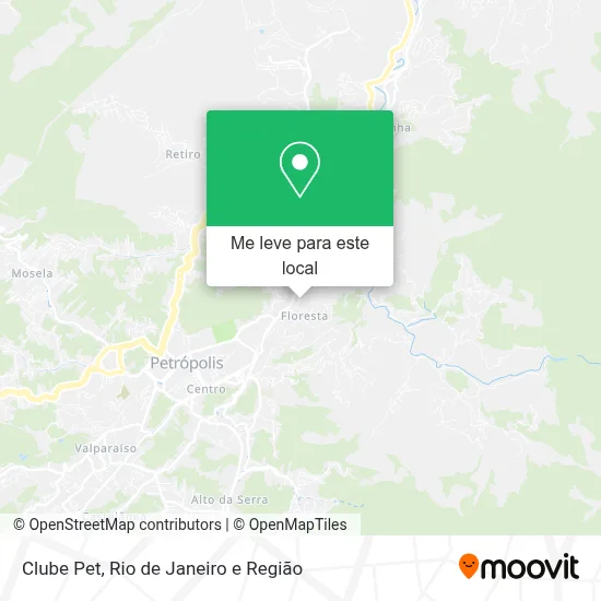 Clube Pet mapa
