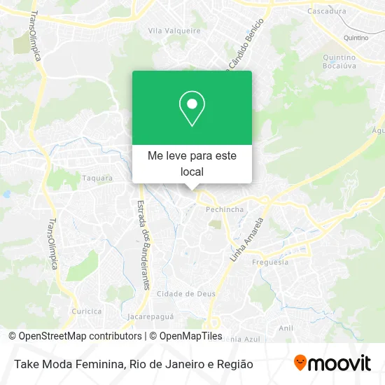 Take Moda Feminina mapa