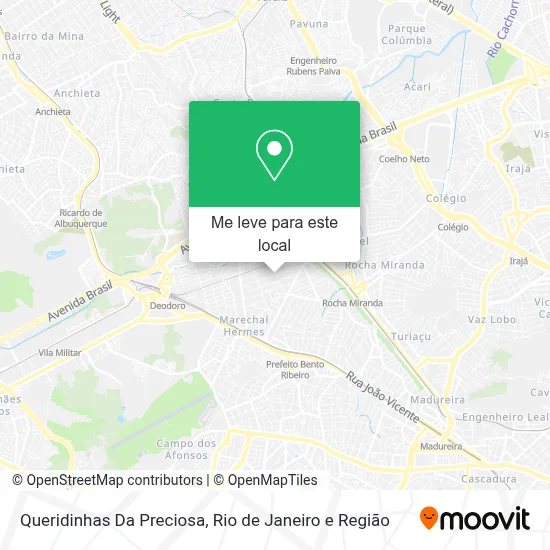 Queridinhas Da Preciosa mapa