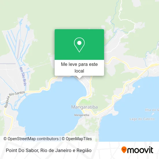 Point Do Sabor mapa