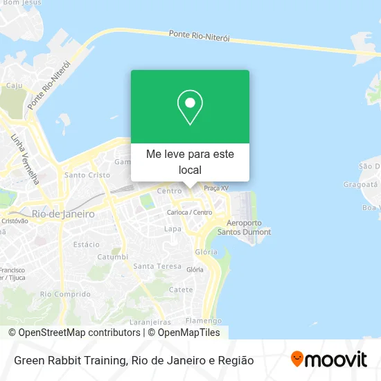 Green Rabbit Training mapa