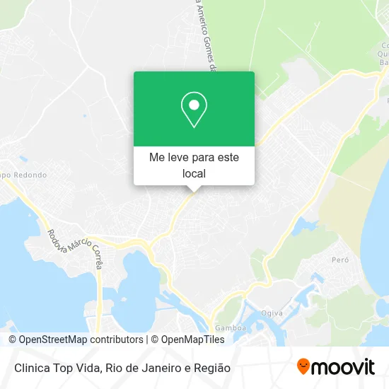 Clinica Top Vida mapa