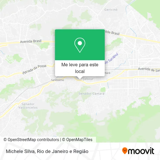 Michele Silva mapa