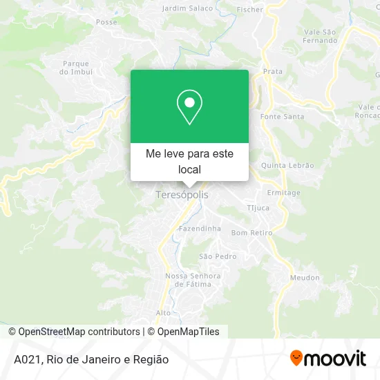A021 mapa