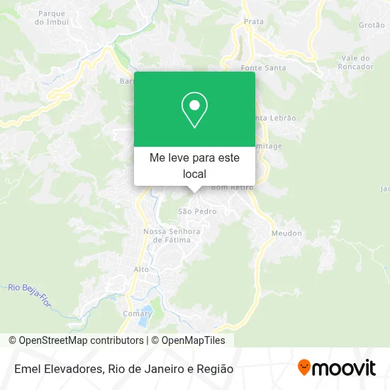 Emel Elevadores mapa