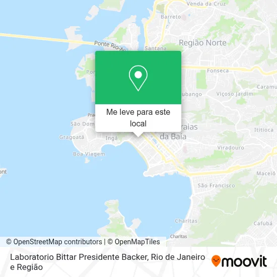 Laboratorio Bittar Presidente Backer mapa