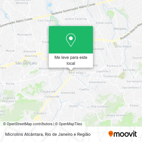 Microlins Alcântara mapa