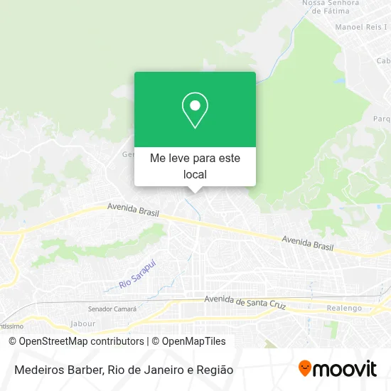 Medeiros Barber mapa