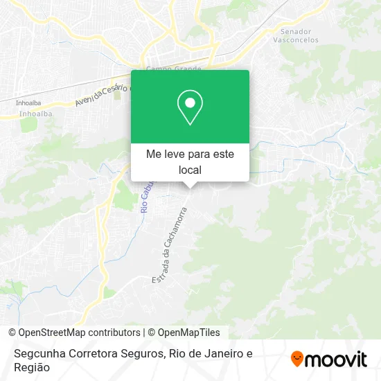 Segcunha Corretora Seguros mapa