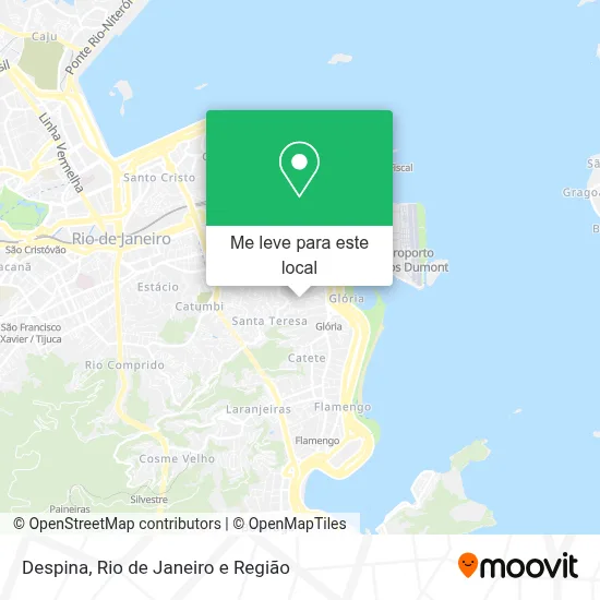 Despina mapa