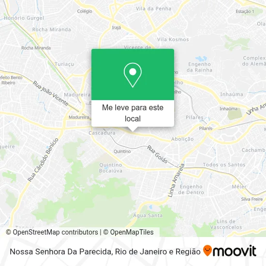 Nossa Senhora Da Parecida mapa
