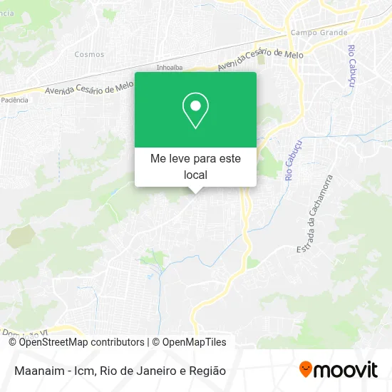 Maanaim - Icm mapa