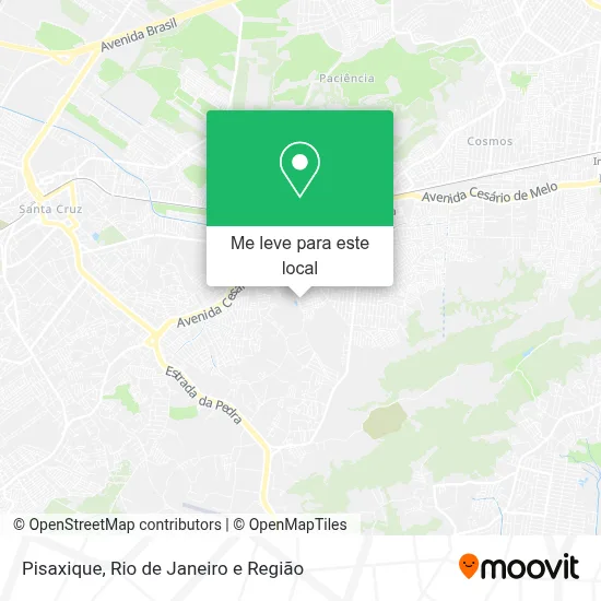 Pisaxique mapa