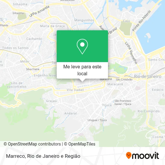 Marreco mapa