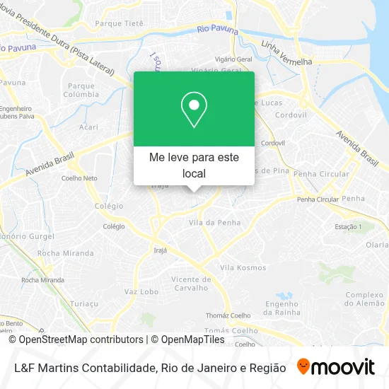 L&F Martins Contabilidade mapa