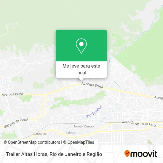 Trailer Altas Horas mapa